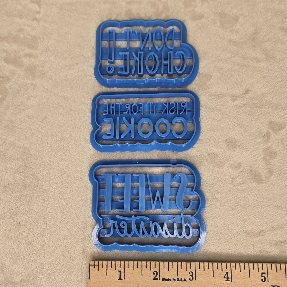 Set of Snarky, Humorous Cookie Cutters